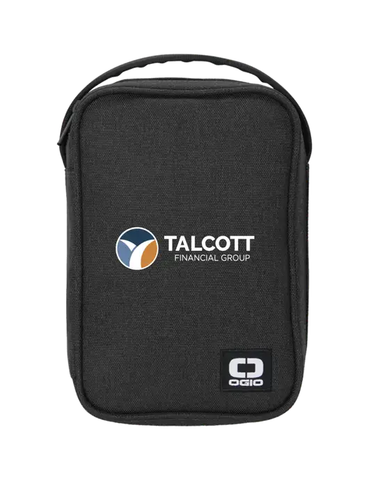 OGIO Black Vault Travel Organizer w/Talcott Logo