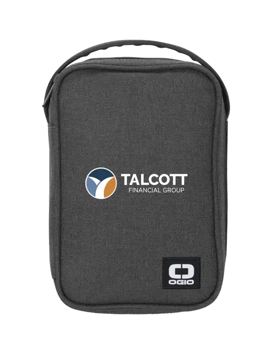 OGIO Grey Vault Travel Organizer w/Talcott Logo