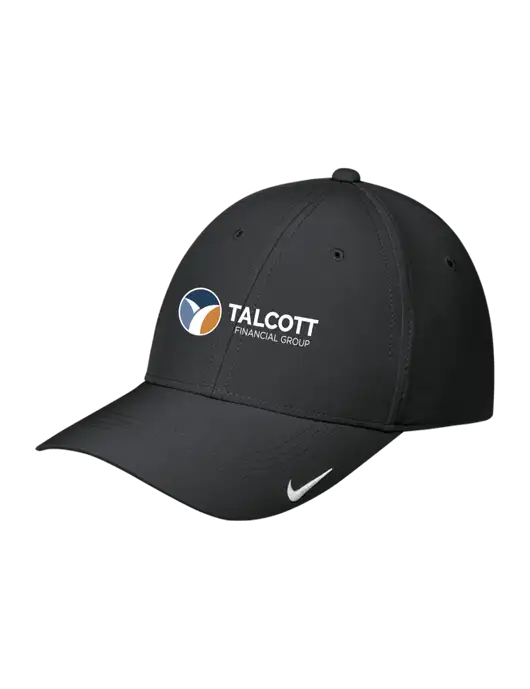 Nike Black Dri-FIT Legacy Cap w/Talcott Logo