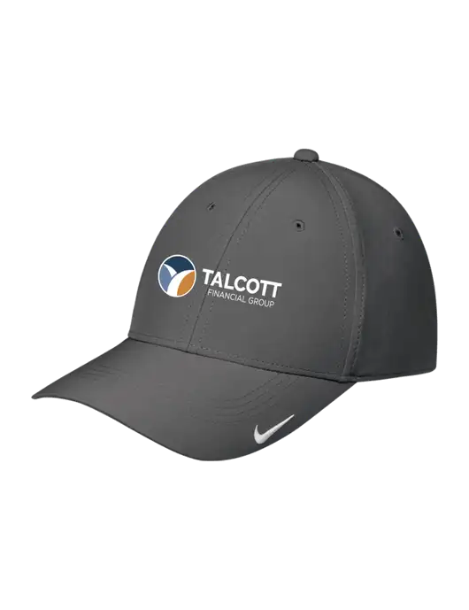 Nike Dark Grey Dri-FIT Legacy Cap w/Talcott Logo