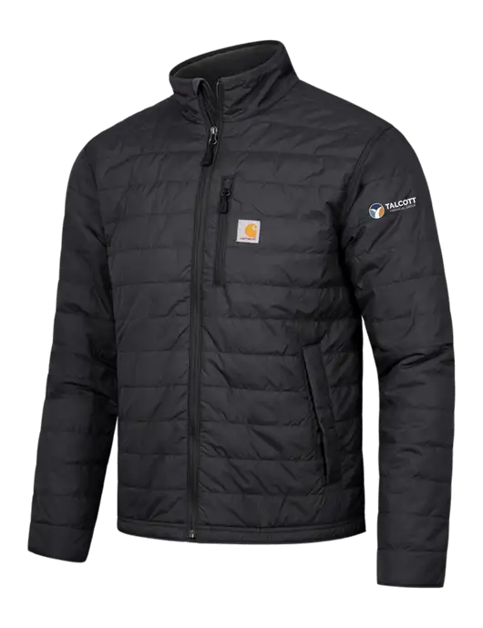 Carhartt Black Gilliam Jacket w/Talcott Logo
