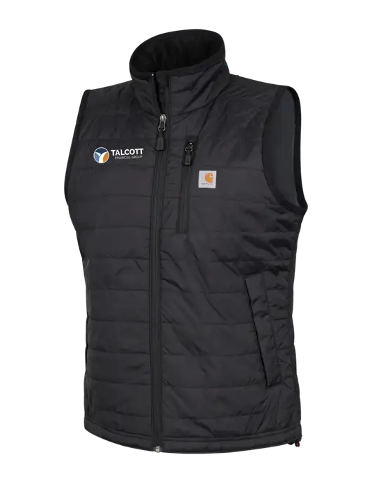 Carhartt Womens Black Gilliam Vest w/Talcott Logo