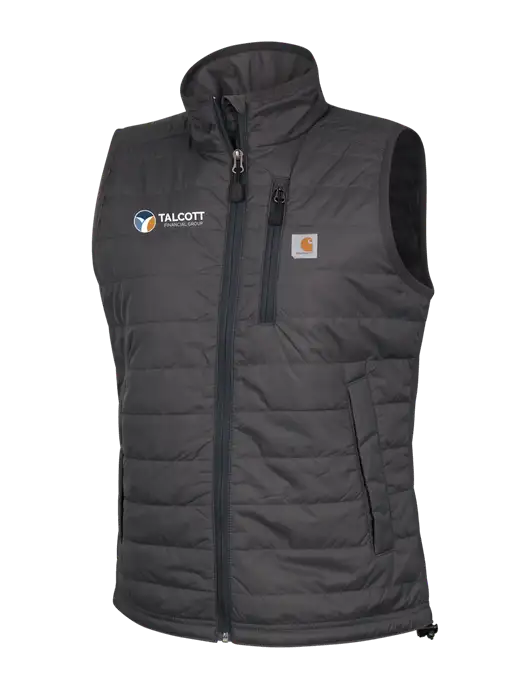 Carhartt Womens Dark Grey Gilliam Vest w/Talcott Logo