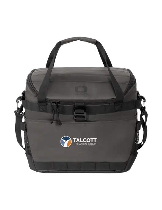 OGIO Dark Grey Sprint 24-Pack Cooler w/Talcott Logo