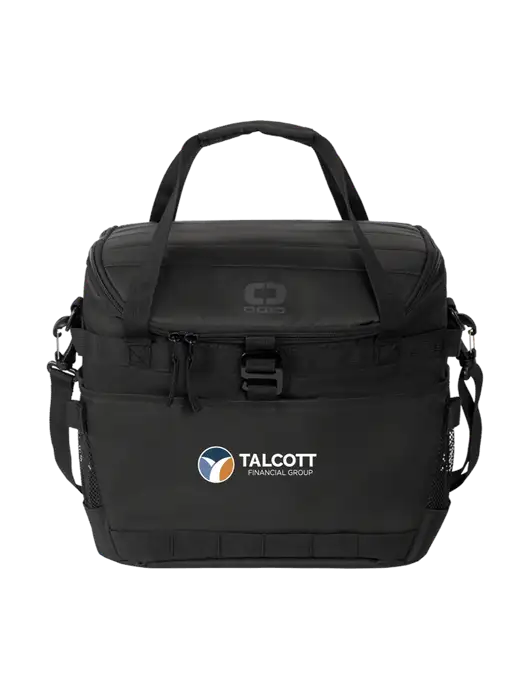 OGIO Black Sprint 24-Pack Cooler w/Talcott Logo