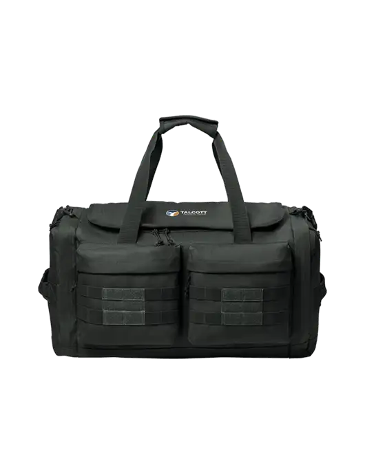 CornerStone Charcoal Grey Tactical Duffel w/Talcott Logo