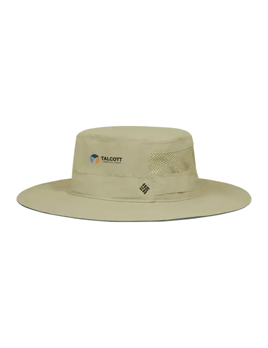 Columbia Tan Bora Bora Booney  Hat w/Talcott Logo
