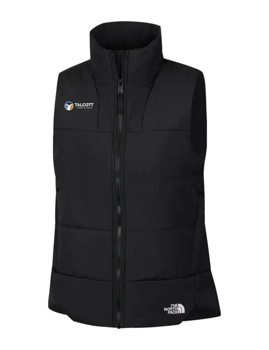 The North Face Womens Black Everyday Insulated Vest w/Talcott Logo