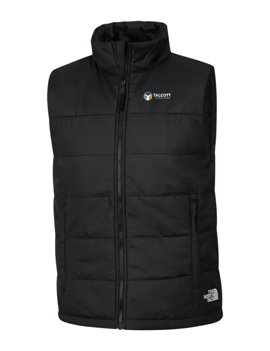 The North Face Black Everyday Insulated Vest w/Talcott Logo