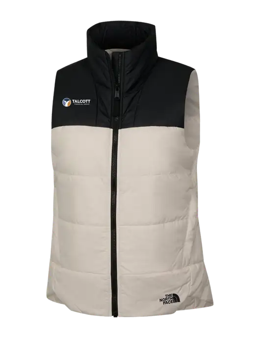 The North Face Womens Ivory Everyday Insulated Vest w/Talcott Logo