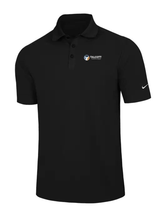 Nike Black Dri-FIT Classic Polo w/Talcott Logo