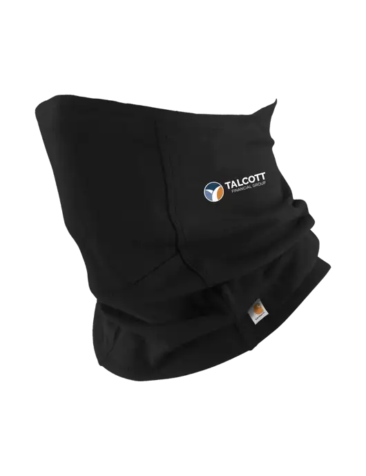 Carhartt Black Cotton Blend Filter Pocket Gaiter w/Talcott Logo