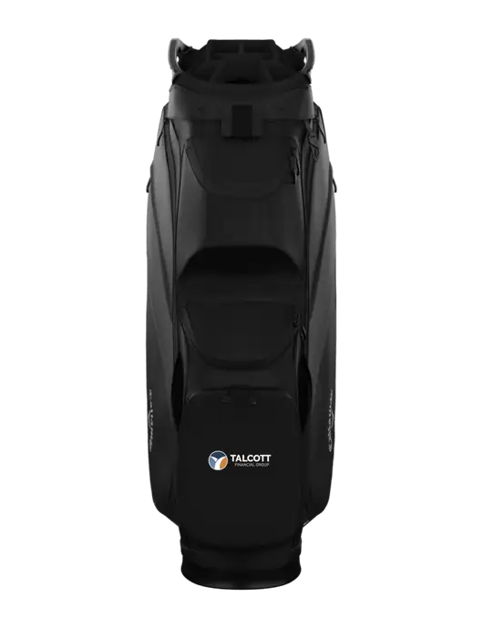 Callaway Chase 14 Black Cart Golf Bag  w/Talcott Logo