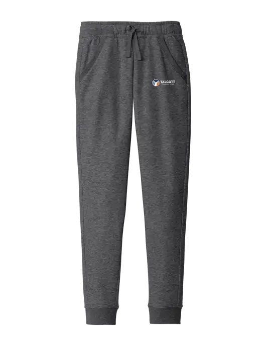 Modern Very Dark Grey Heather Fleece Jogger w/Talcott Logo