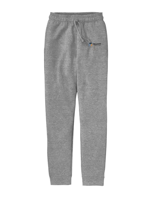 Core Fleece Light Grey Jogger w/Talcott Logo