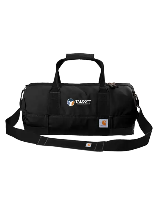 Carhartt Black Foundry Series 20” Duffel w/Talcott Logo