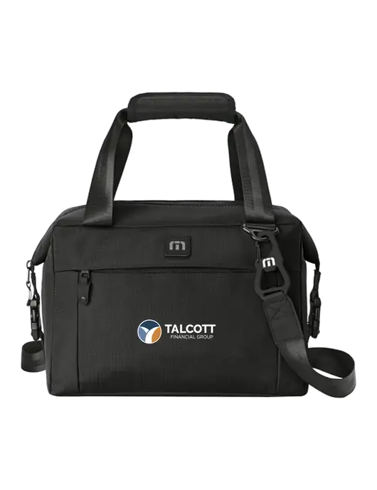 TravisMathew Black Chill’n 12-Can Cooler w/Talcott Logo