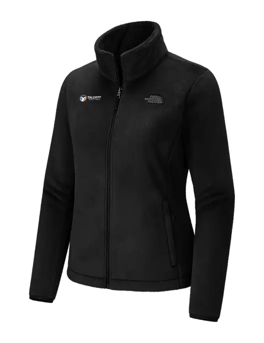 The North Face Womens Black Osito Fleece Jacket
 w/Talcott Logo
