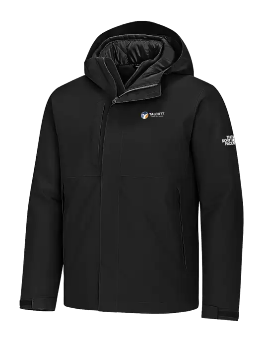 The North Face Castle Valley Triclimate 3-in-1 Black Jacket w/Talcott Logo, Talcott Logo