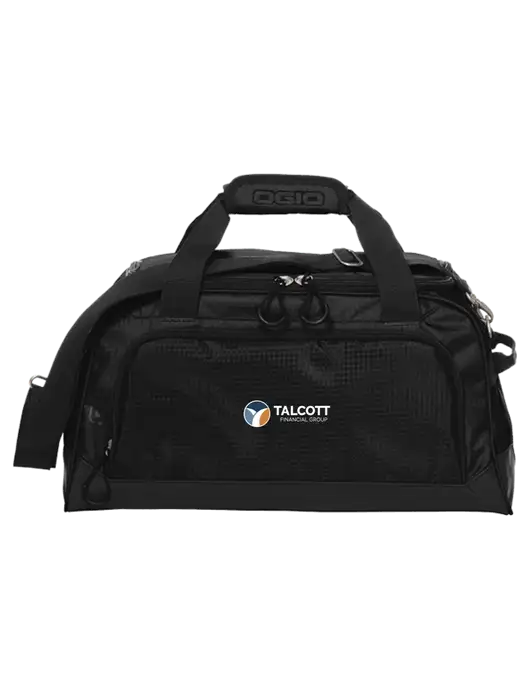 OGIO Breakaway Black Duffel w/Talcott Logo