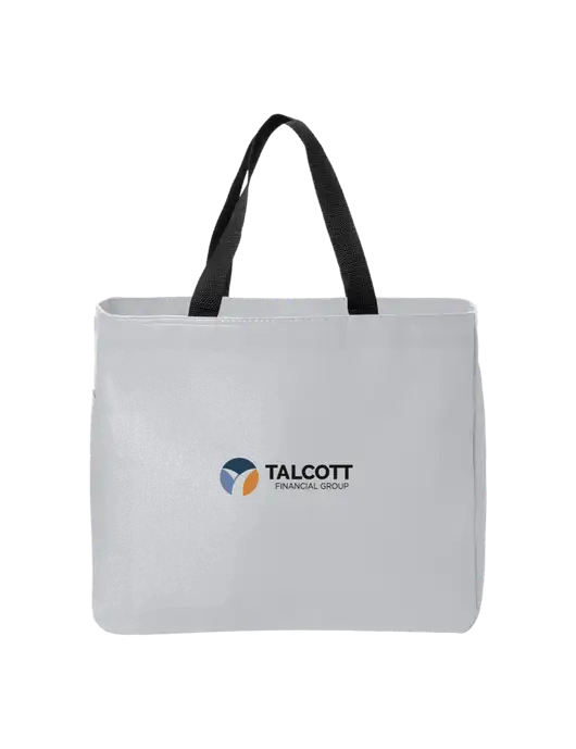 Essential Light Grey Tote w/Talcott Logo