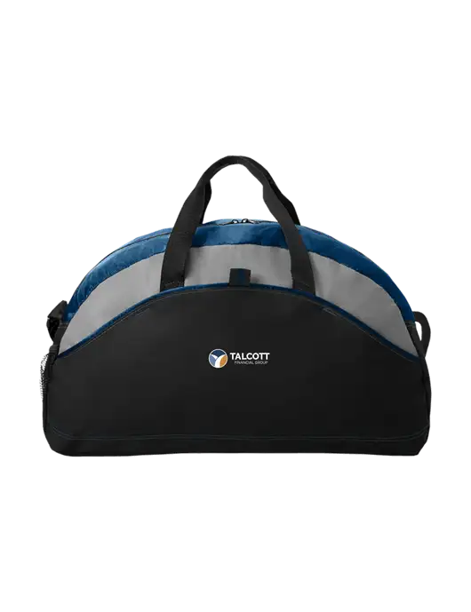 Medium Contrast Navy Duffel w/Talcott Logo