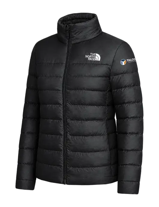 The North Face Womens Black Down Hybrid Jacket w/Talcott Logo